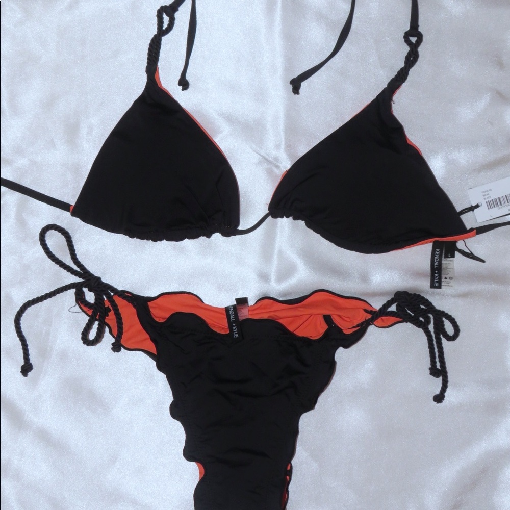 Kendall and Kylie Cheeky String Bikini